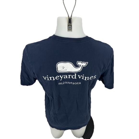 Vineyards Vines Small Men Cotton Crewneck T-shirt Minnesota Short Sleeve X20 - Picture 3 of 8